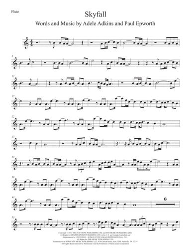 Skyfall (arr. Kevin Busse)