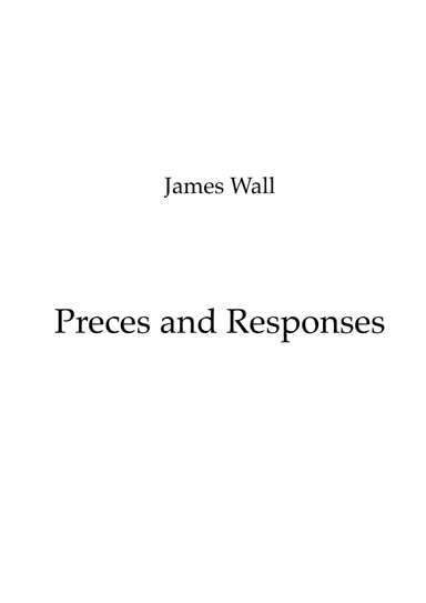 Preces and Responses