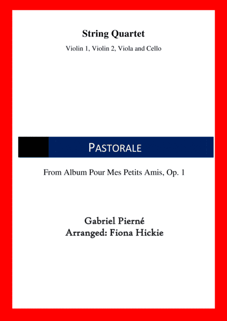 Pastorale (arr. Fiona Hickie)