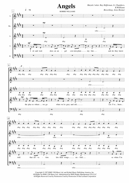 Angels (arr. Jetse Bremer)