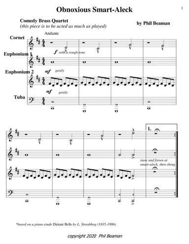 Obnoxious Smart-Aleck-Brass Quartet 3