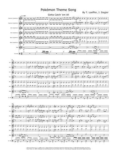 Pokemon (dance Mix) (arr. Matthew Trevino)