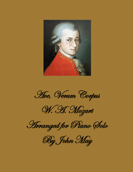 Ave Verum Corpus-Piano Solo (arr. John May)