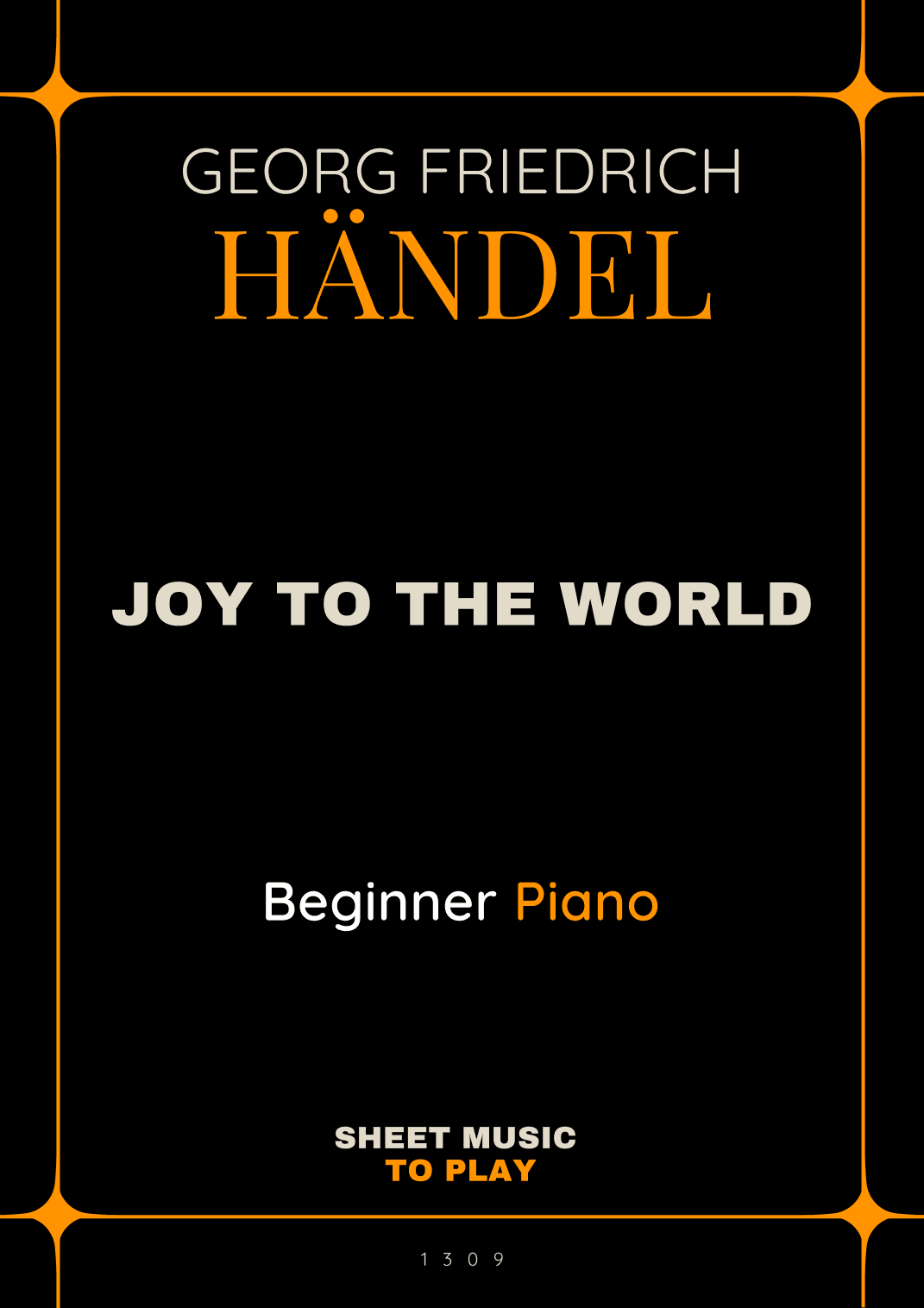 Joy To The World - Easy Piano (Full Score) (arr. César Madeira)