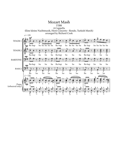 Mozart Mash (arr. Richard Cook)