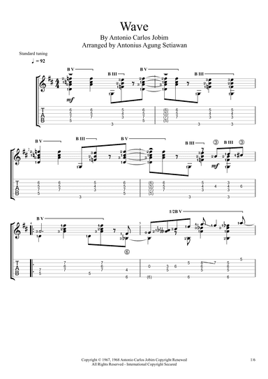 Wave (arr. Antonius Agung Setiawan)