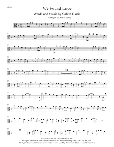 We Found Love (arr. Kevin Busse)