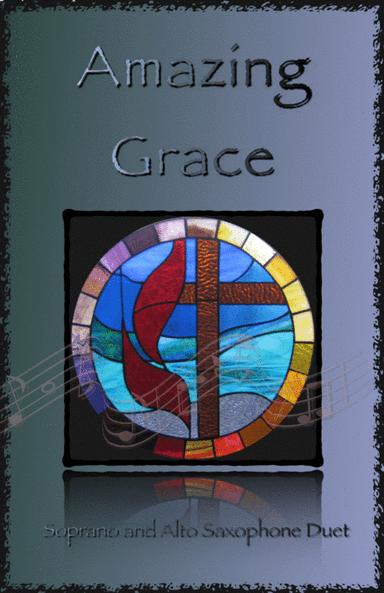 Amazing Grace, Gospel style for Soprano and Alto Saxophone Duet (arr. David McKeown)