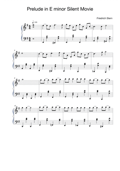 Prelude in E minor (Silent Movie)