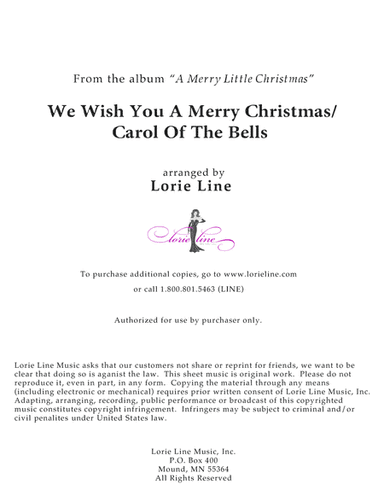 We Wish You A Merry Christmas (from 2016 A Merry Little Christmas) (arr. Lorie Line)