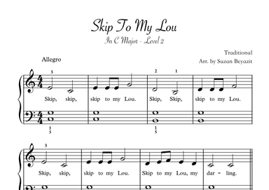 Skip To My Lou- Level 2 (arr. Suzan Beyazit)