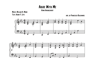 Abide With Me (Hymn Arrangement) (arr. Francesco Blackmore)
