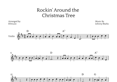 Rockin' Around The Christmas Tree (arr. BTmusic)