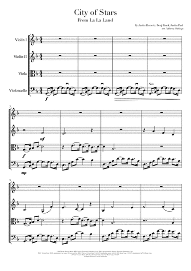 City Of Stars (arr. Athena Strings)
