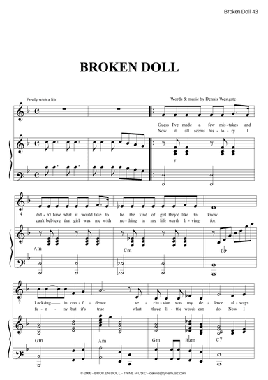 BROKEN DOLL