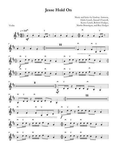 Jesse Hold On (arr. David Lartey)