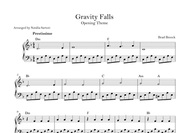 Gravity Falls (main Theme) (arr. Natália Sartori)