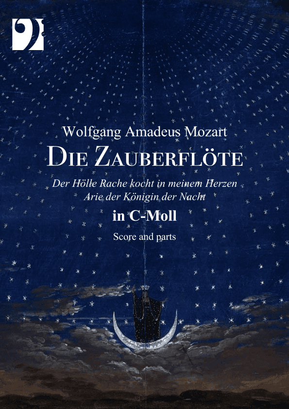 Der Hölle Rache kocht in meinem Herzen - in C minor (arr. Patricio Cueto)
