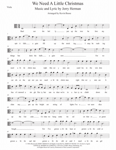 We Need A Little Christmas (arr. Kevin Busse)