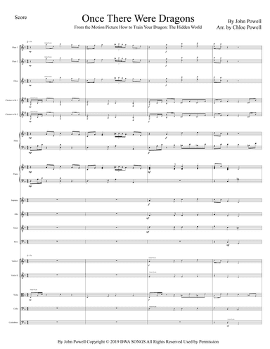 Once There Were Dragons (arr. Chloe Powell)