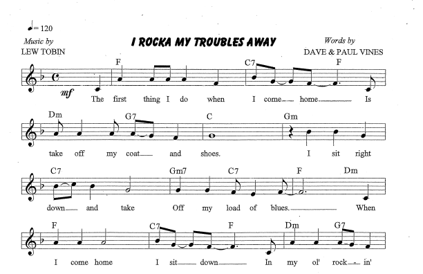 I ROCKA MY TROUBLES AWAY