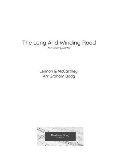 The Long And Winding Road (arr. Graham Boag)