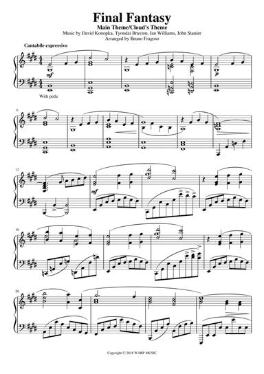 Fantasy Vii (arr. Bruno Fragoso)