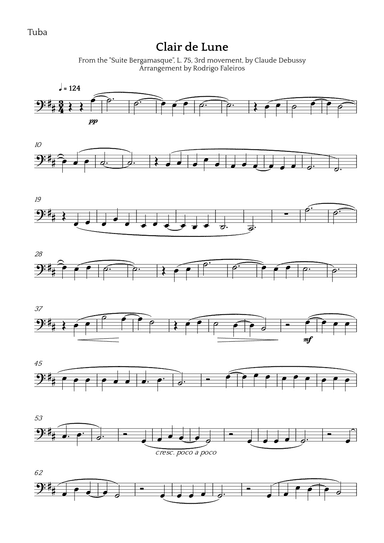 Clair de Lune (arr. Rodrigo Faleiros)