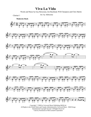 Viva La Vida (arr. John Kim)