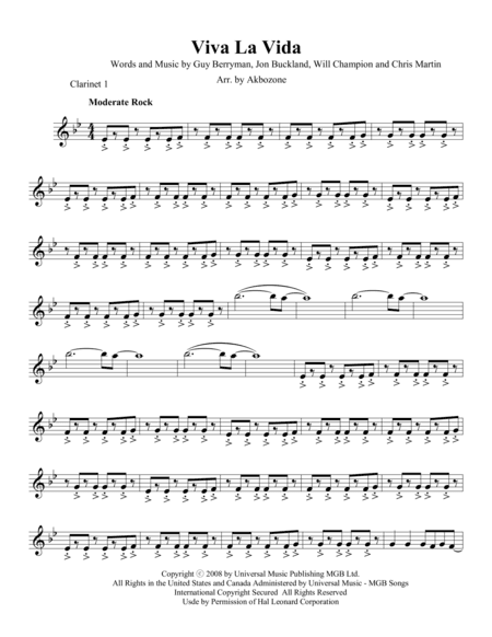 Viva La Vida (arr. John Kim)