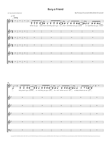 Bury A Friend (arr. Suzanne Spencer)