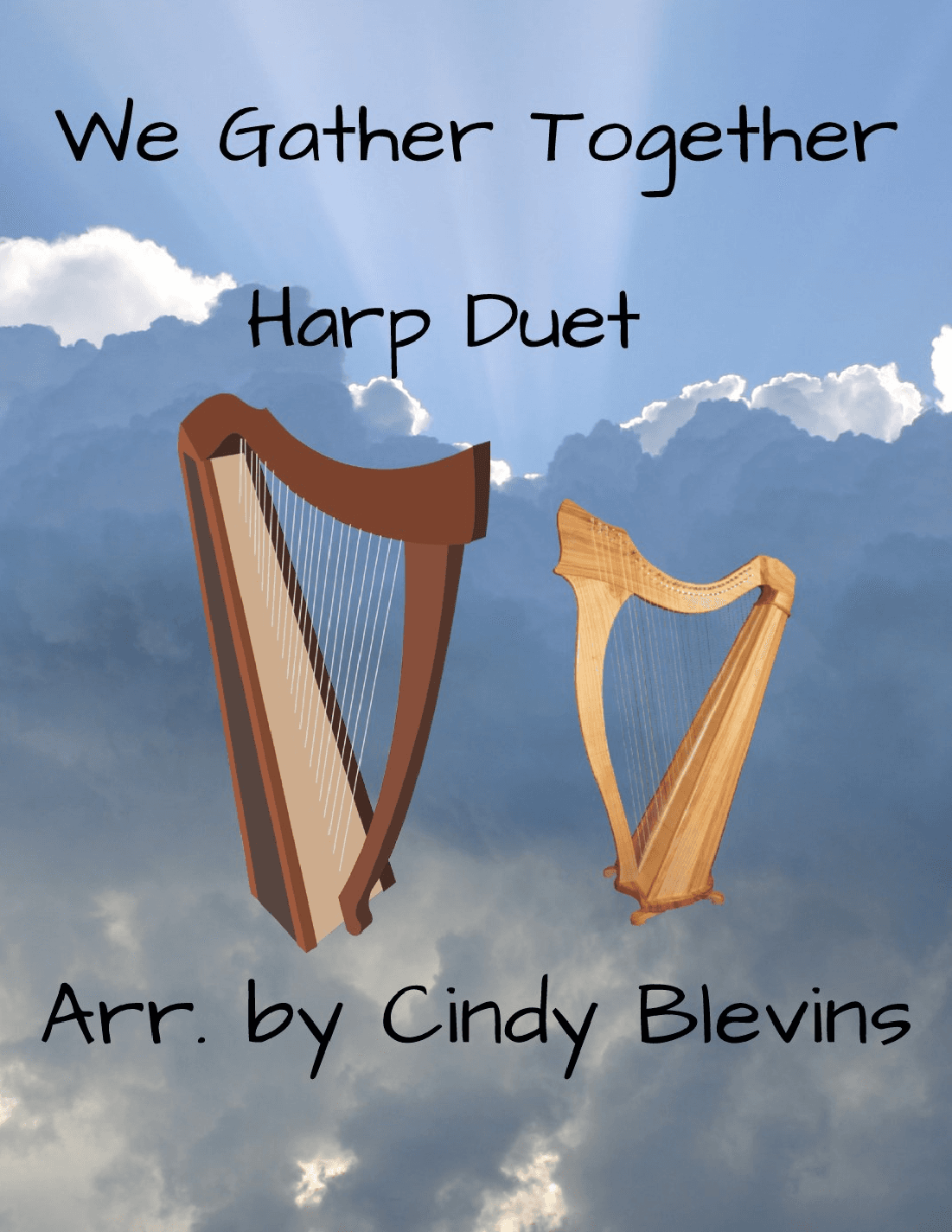 We Gather Together, for Harp Duet (arr. Cindy Blevins)