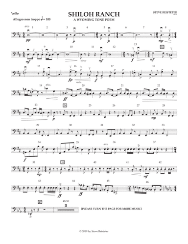 Reisteter:  Shiloh Ranch - A Wyoming Tone Poem