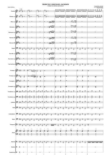 TRIBUTO À MICHAEL JACKSON (arr. Daniel F. Paulo)