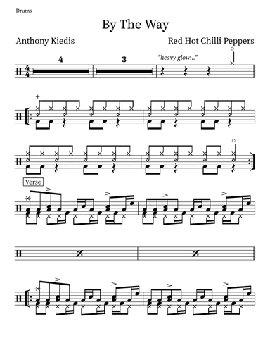 By The Way (arr. Anthony Freda)