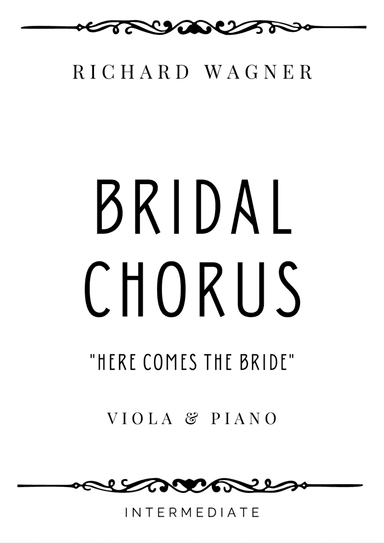 Wagner - Bridal Chorus in E-flat Major - Intermediate (arr. Piacere Music Sheets)