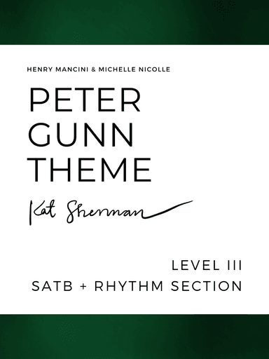 Peter Gunn (arr. Kathryn Sherman, Michelle Nicolle)