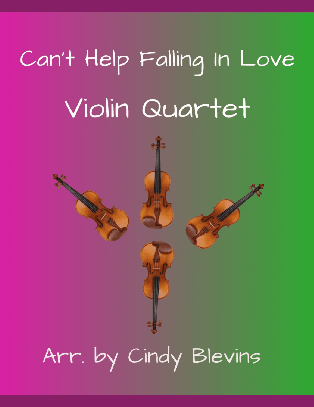 Can't Help Falling In Love (arr. Cindy Blevins)