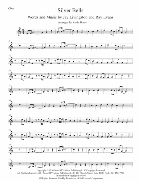 Silver Bells (arr. Kevin Busse)