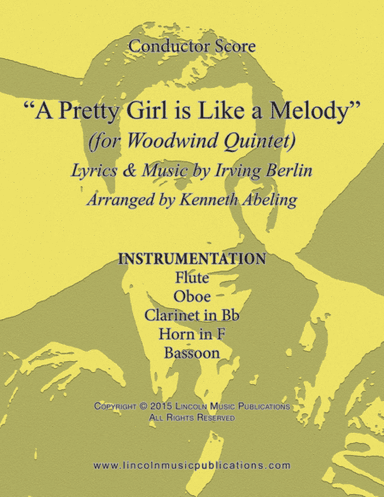 A Pretty Girl is Like a Melody (for Woodwind Quintet) (arr. Kenneth Abeling)