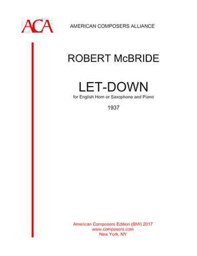 [McBride] Let-Down, Warm-Up