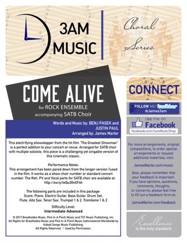 Come Alive (arr. James Marler)