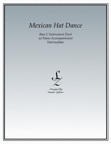 Mexican Hat Dance (bass C instrument duet) (arr. Sandra Zylstra)