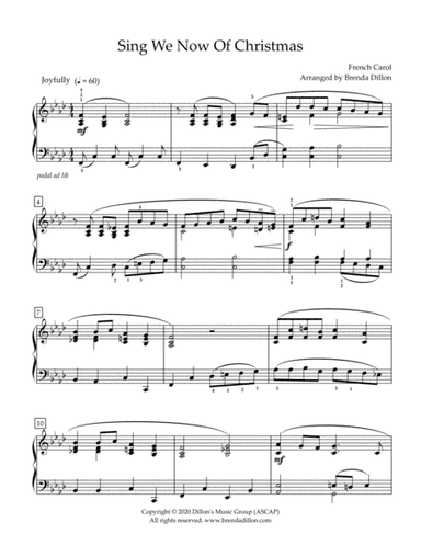 Sing We Now of Christmas (arr. Dillon's Music Group)