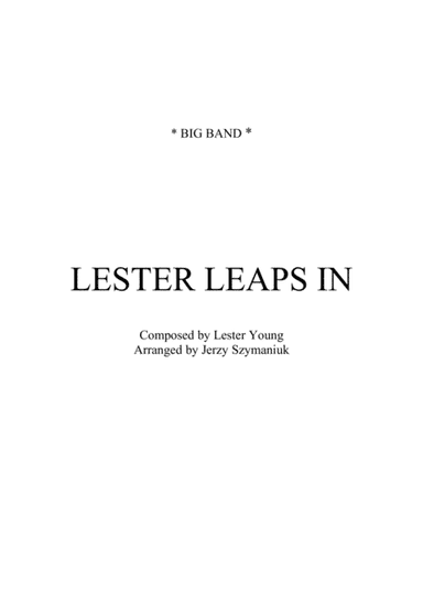 LESTER LEAPS IN big band series