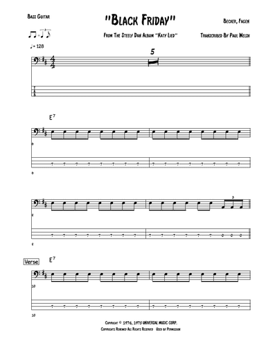 Black Friday (arr. Accubass)