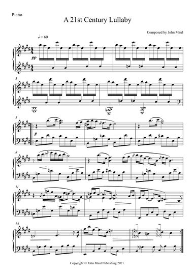 A 21st Century Lullaby