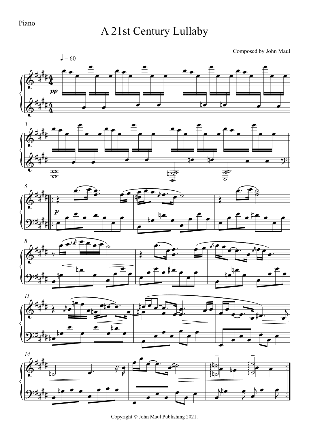 A 21st Century Lullaby