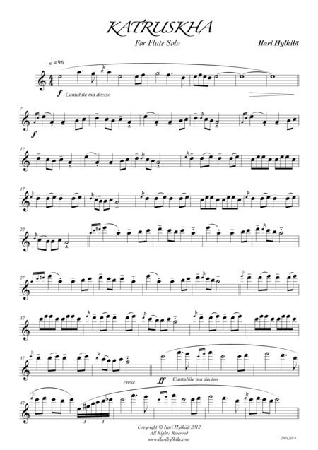 Katruskha (for Flute)