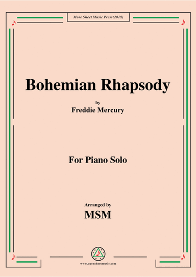 Bohemian Rhapsody (arr. Open Cloud)